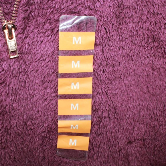 NEW! RBX 100% Polyester 1/4 Zip Sherpa Hooded Pull - Picture 10 of 15